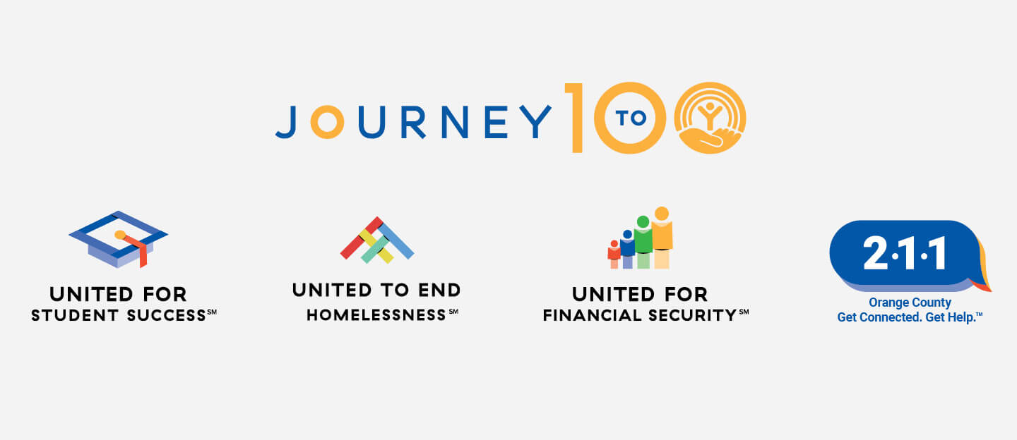 Journey to 100 Orange County United Way initiatives