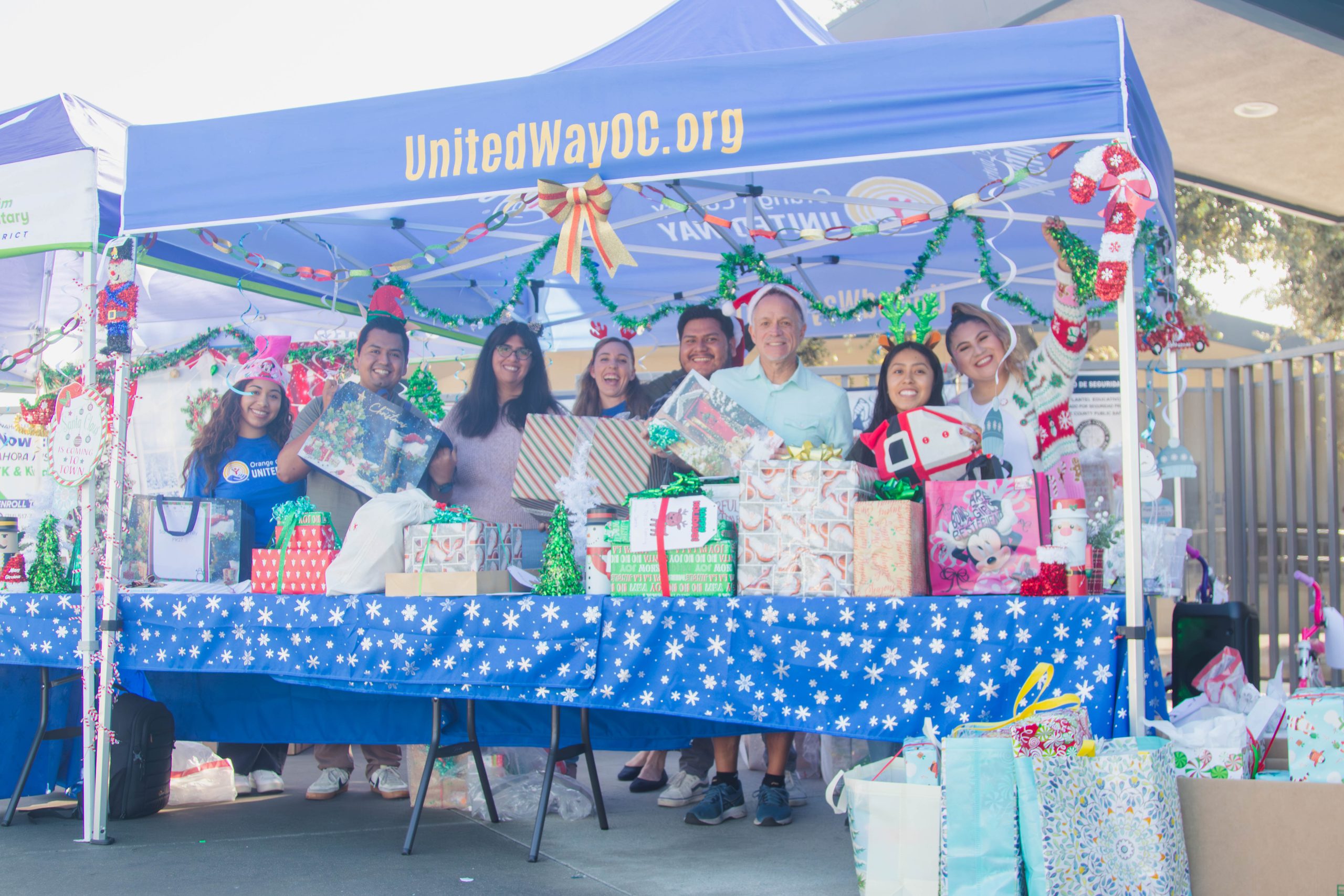 Holiday toy drive for children